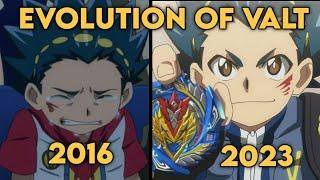 Beyblade Valt Aoi Evolution Amv (2016-2023) | Burst- Quadstrike  | Beyblade Burst Quadstrike