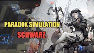 arknights: Paradox Simulation Schwarz E2 lvl 60