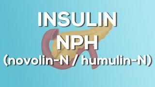 Insulin NPH (Humulin-N / Novolin N) Nursing Drug Card (Simplified) - Pharmacology