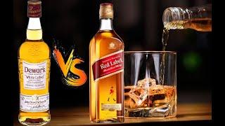 Dewars White Label VS Johnnie Walker Red Label обзор-сравнение 18+