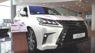 ТОПОВЫЙ РАМНЫЙ ВНЕДОРОЖНИК 2018 LEXUS LX570 BLACK VISION. ОБЗОР.