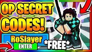 *ALL* NEW SECRET OP WORKING CODES! Roblox Ro-Slayers