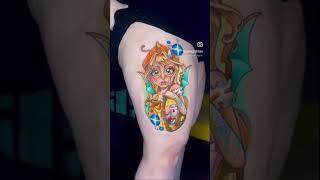Ever seen what dragonite would look as a cute girl! #dragonite #tattoo #animetatto