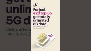 eir mobile - For just €20 top-up get totally unlimited 5G data.