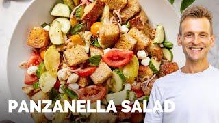 Panzanella Salad | A super simple recipe with the best flavors of the summer!