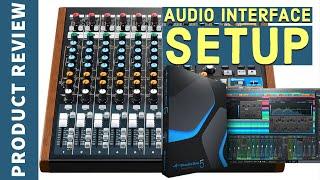 Setup TASCAM Model 12 Mixer as an Audio Interface in Presonus Studio One