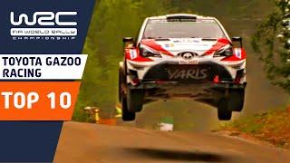 TOYOTA GAZOO Racing TOP 10 Moments in WRC