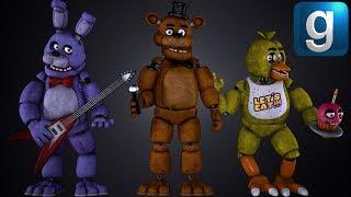 Gmod FNAF | Rebuilding The FNAF 1 Animatronics With Spare Parts [Part 1]