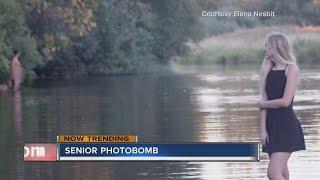 Naked man appears in Oregon teen's senior photos