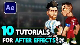 Adobe After Effects 2D Animation Tutorials