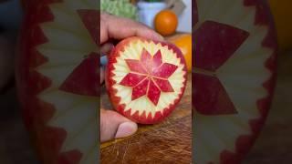 Amazing Fruit Cutting Skill | Fruit Carving Ideas | Apple Carving #foodlover #shorts #diy #food