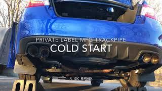 Subaru Wrx Private Label MFG Track Pipe Muffler Delete