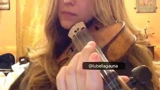 Violin cover of “Havana” played by lubellagauna with violin