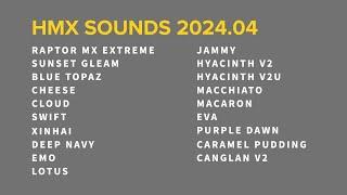 HMX 19 SOUNDS 2024.04 - High to low pitched sound