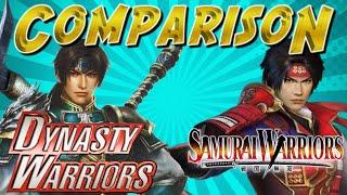 COMPARISON | Dynasty Warriors vs. Samurai Warriors