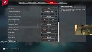 Extesyy Shows Best Apex Video Settings For movement on Controller | Apex Legends