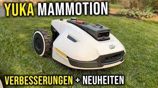 YUKA Mammotion: Die 5 Verbesserungen des Roboters! (Yuka 1000 und 2000)