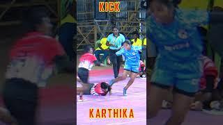 Back kick by Karthika #rdsports #kabaddi #Womenskabaddi