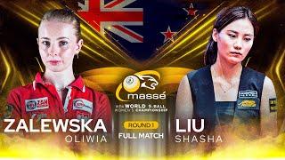 ZALEWSKA vs LIU ▸ 2024 Massé WPA Women's World 9-Ball Championship