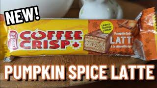 NEW! Coffee Crisp Pumpkin Spice Latte LIMITED EDITION August 2023