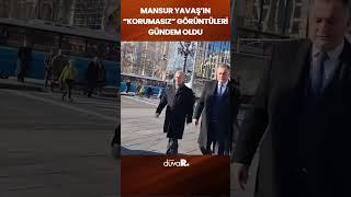Mansur Yavaş'ın korumasız görüntüleri gündem oldu #Shorts