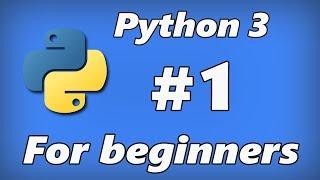 Python 3 for beginners ep1 - Installing and setting up Python 3