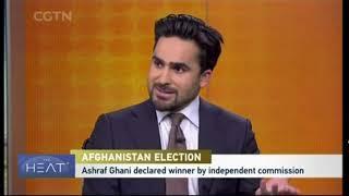 Ahmad Shah Mohibi discussed the Taliban's 7-Day reduction in violence at The Heat - CGTN America.