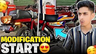 Modification start  Finally CD-70 2025 modify krwa liya