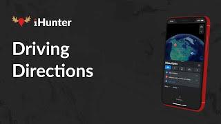 iHunter - Driving Directions Tutorial
