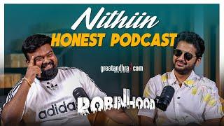 Honest Podcast ft. Team Robinhood | Nithiin | Sreeleela | Venky Kudumula| greatandhra.com