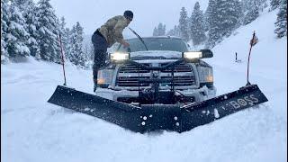 Snow Plowing up to 8.5 miles is how we come and go all winter long!