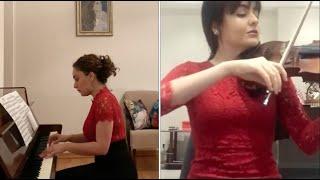 The promise - Secret Garden. Violin - Jeyla Seyidova, Piano- Zahra Badalbayli