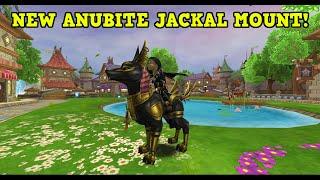 Wizard101 : NEW ANUBITE JACKAL MOUNT!