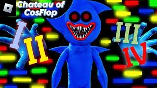 Chateau CosFlop [Chapter 1 - 4] : roblox mascot horror gameplay walkthrough