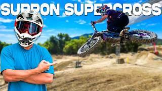 INSANE New Supercross Track for Sur Ron E-Bikes // You’ve Never Seen This Before!