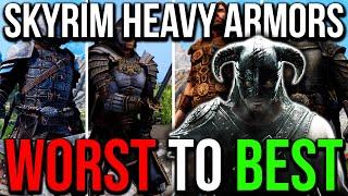 Every Skyrim Heavy Armor RANKED Worst to Best