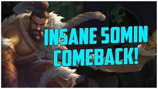 INSANE 50 MINUTES COMEBACK! S11 SMITE RANKED RAMA