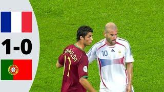 Portugal vs France 0-1 | Extended Highlights and Goals (World Cup 2006)