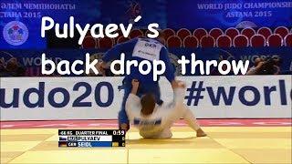 Mikhail Pulyaev´s back drop throw