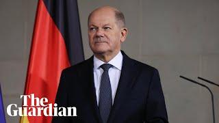 German chancellor, Olaf Scholz, addresses parliament before confidence vote – watch live