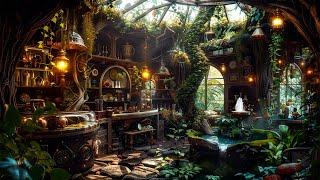 Exotic Spa Plant Shop Ambience  Enchanting Fairy Music & Mystery Nature for Sleep Well, Meditation