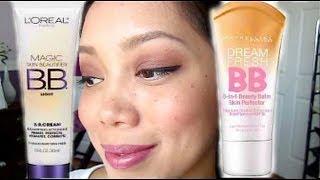 First Impression: Drugstore BB Creams Maybelline and Loreal