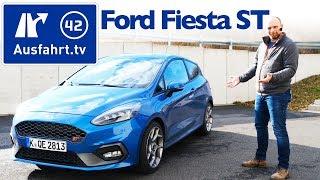 2019 Ford Fiesta 1.5 EcoBoost ST  - Kaufberatung, Test deutsch, Review, Fahrbericht Ausfahrt.tv