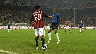 Ronaldinho's First Season for Milan Skills & Goals 