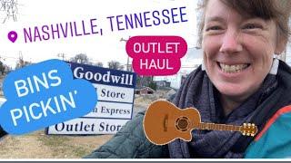 Pickin' & Thriftin' in the Nashville, TN Goodwill Outlet BINS THRIFT HAUL - Making Money on Vacation