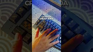 Gateron Cream Soda switch sound test #banphimco #switchreview #keyboard