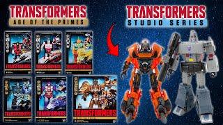 HUGE Transformers REVEALS! Studio Series & Age Of The Primes WAVE 3! SS86 MEGATRON, KSI WIDOW & MORE