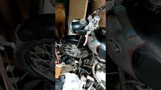 #time capsule#an old motorcycle from the USSR era of 1972 was found in an abandoned garage#bike#USSR