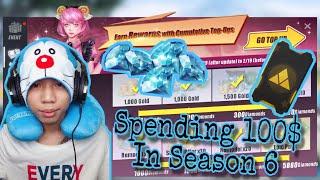 Spending 100$ Season 6 /Rules Of Survival/PrivatePlork