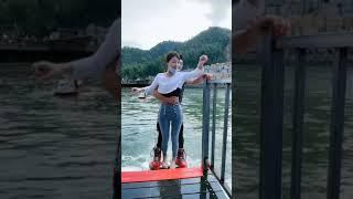 Flyboard montage | water jetpack water world this is to high #shorts